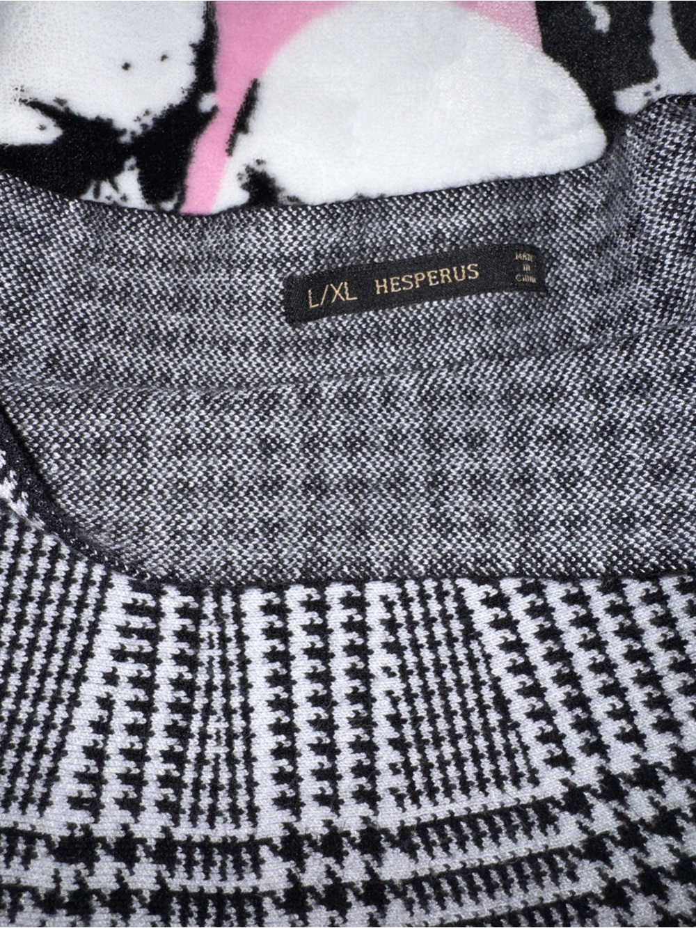 High-Waist Black & White Plaid Skater Skirt - Picture 2 of 7